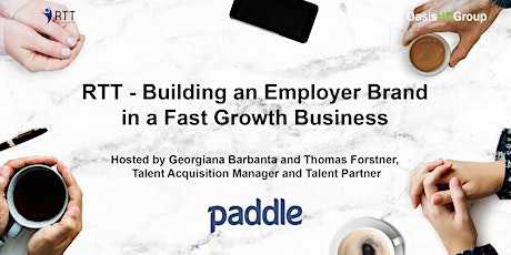 RTT - Building an Employer Brand in a Fast Growth Business primary image