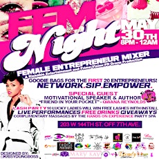 FEM Night: Female Entrepreneur Mixer primary image