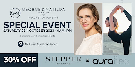 Stepper & Auraflex Eyewear VIP Event primary image