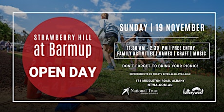 Image principale de Strawberry Hill at Barmup Open Day
