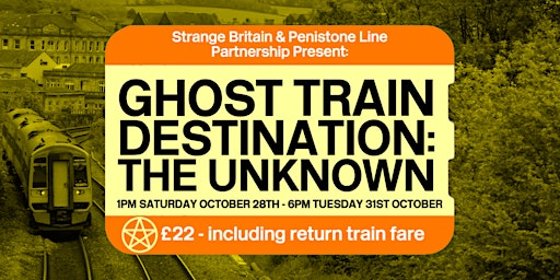 GHOST TRAIN - Destination: Unknown 31/10/23 (Sheffield) primary image