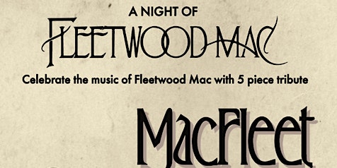 Image principale de Fleetwood Mac Tribute Night