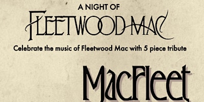 Fleetwood Mac Tribute Night primary image