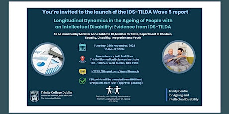 Primaire afbeelding van IDS-TILDA Wave 5 Report Launch