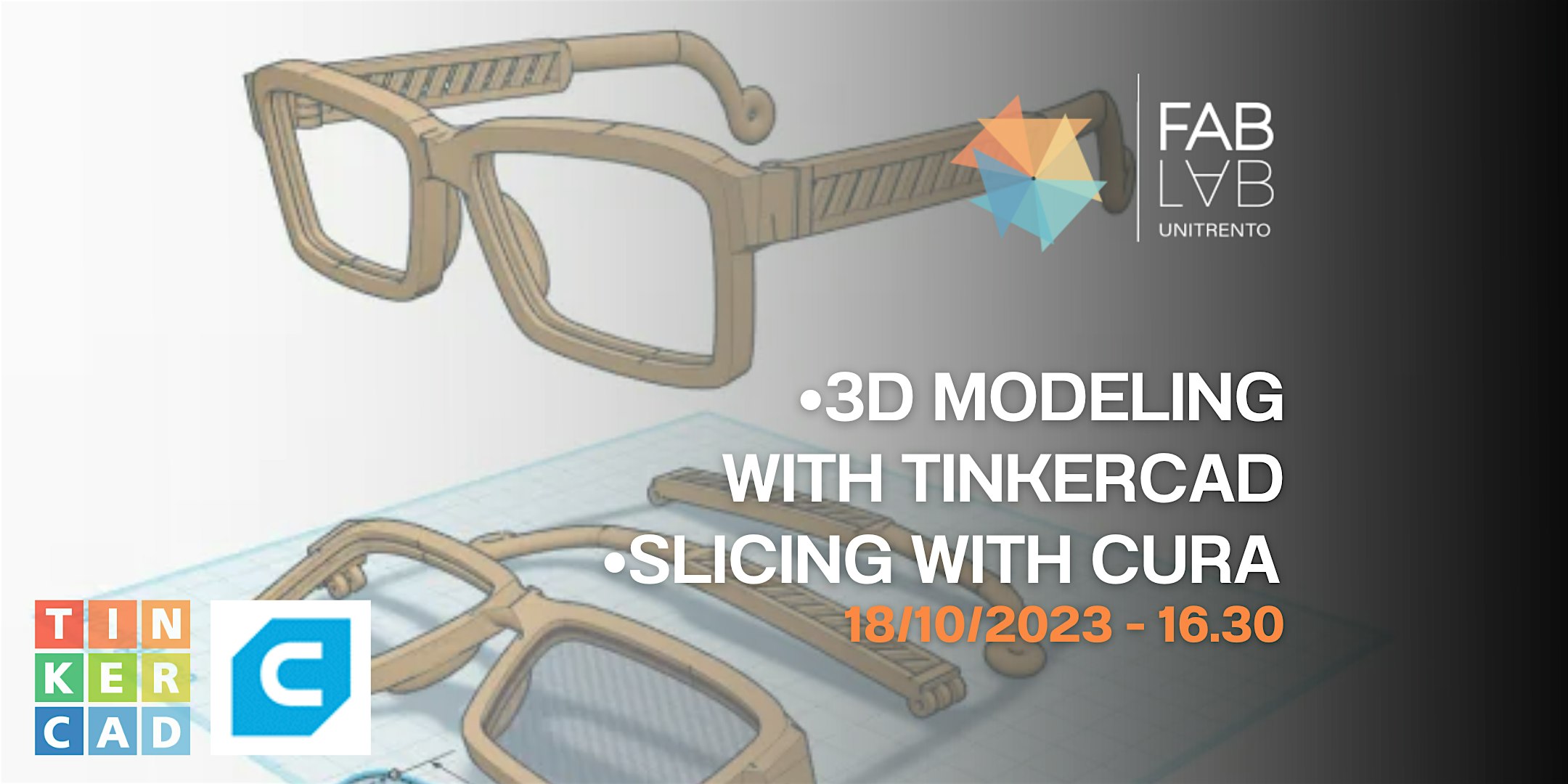 3D modeling with Tinkercad & slicing with Cura