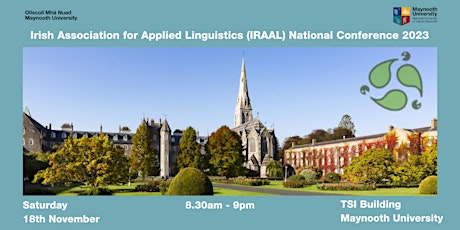 Irish Association of Applied Linguistics (IRAAL) National Conference 2023 primary image