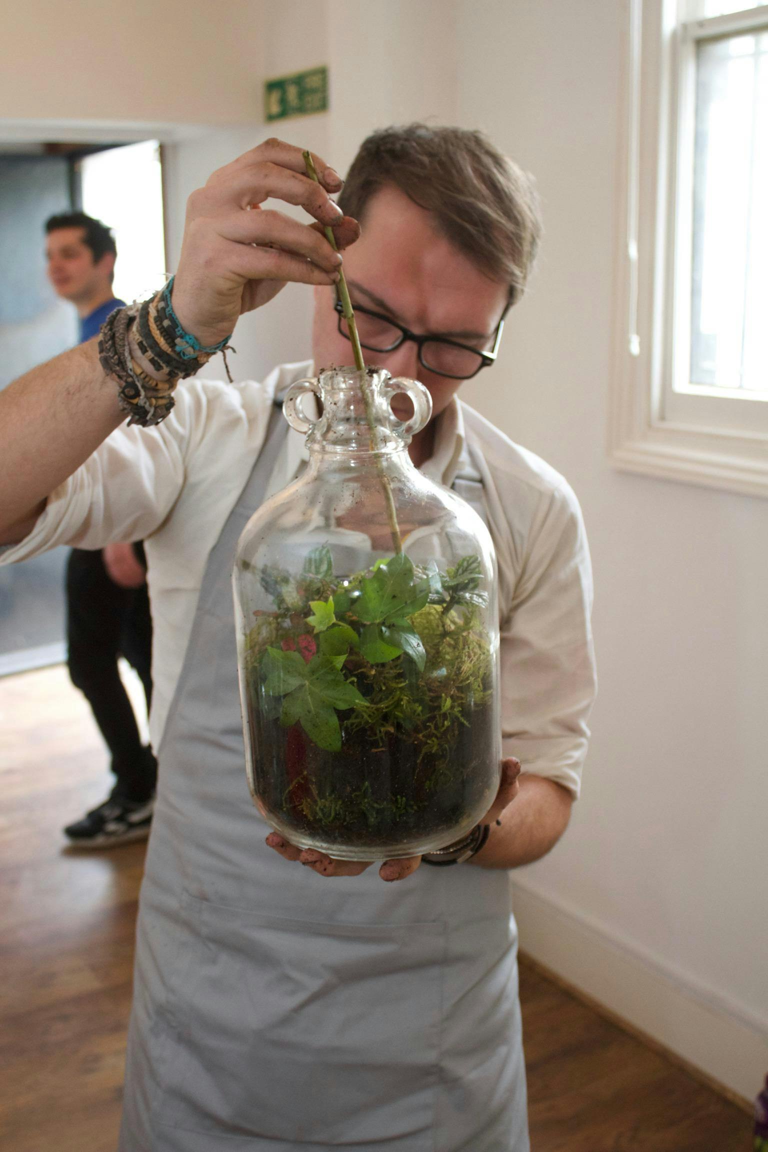 Terrarium workshop - build your own garden in a bottle