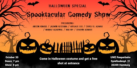 Hauptbild für Spooktacular Comedy Show - Halloween Special