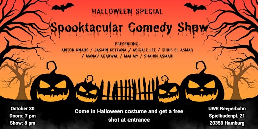 Spooktacular Comedy Show - Halloween Special primary image