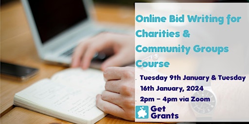 Online Bid-Writing for Charities and Community Groups Course primary image
