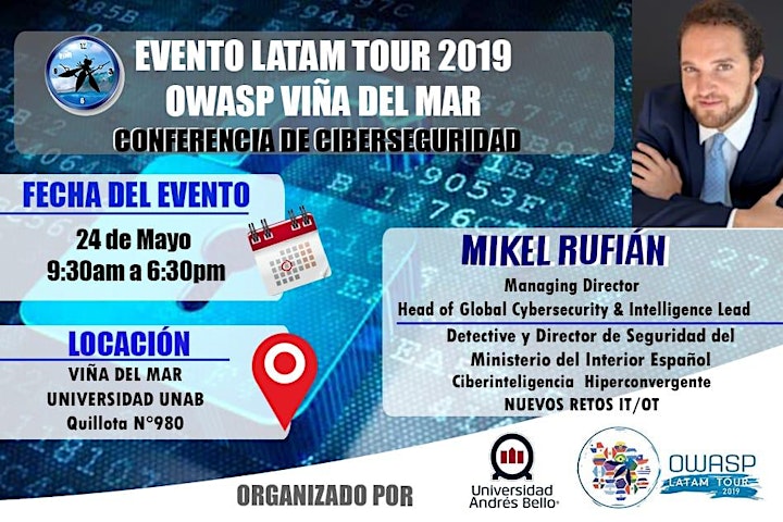 Owasp Latam Tour 2019(Viña del Mar) image