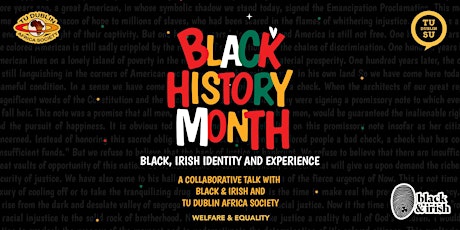 BHM Black and Irish Talk primary image