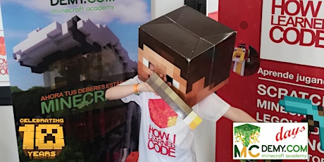 Imagen principal de Taller educativo de minecraft + MCDEMY + Kahoot ¿Cuánto sabes de Minecraft?