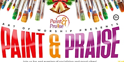 Primaire afbeelding van Paint & Praise Brunch London's BIGGEST Christian party