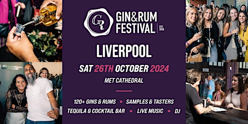 Primaire afbeelding van Gin & Rum Festival - Liverpool - 2024