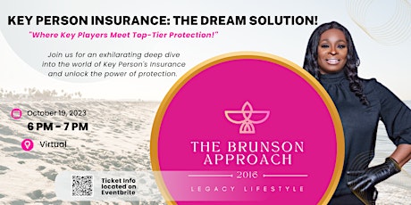 Hauptbild für Key Person Insurance: The dream solution!