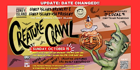 Imagem principal do evento CIB & Coney Island USA Present: The 2nd Annual Coney Island Creature Crawl