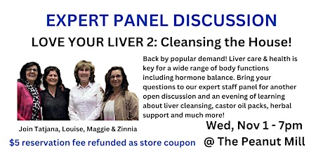 Image principale de LOVE YOUR LIVER 2: Cleansing the House!