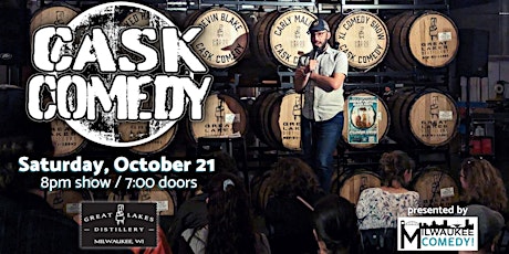 Cask Comedy at Great Lakes Distillery primary image