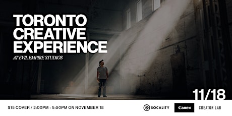 Imagem principal do evento Toronto Creative Experience at Evil Empire Studios