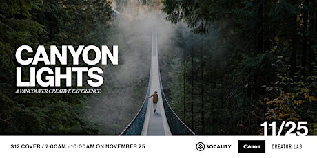 Image principale de Canyon Lights a Vancouver Creative Experience