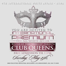 ATLANTA 9th International White Affair (NiWa) | Sunday May 25th | QueensAtl primary image
