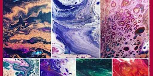 Acrylic Pour Class - Paint and Sip by Classpop!™ primary image