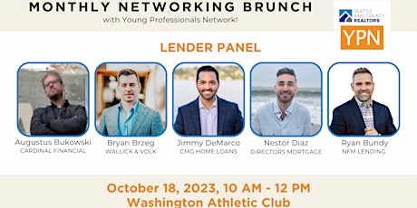 Immagine principale di October Network & Brunch with Young Professionals Network 