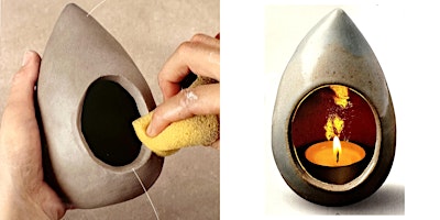 Image principale de Make A Ceramic Candle Holder - For All Skills - BYOB
