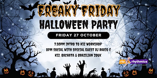 Freaky Friday Halloween Social Night with Intro to Kiz Workshop primary image