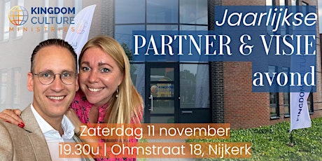 Partner & Visie avond 2023 primary image