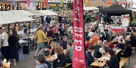Pop-Up Craft Beer Taproom (and amazing food) at Brighton Open Market primary image