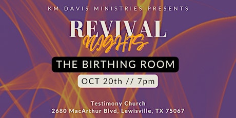 Revival Nights - Lewisville, TX primary image