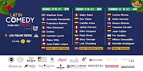 Imagem principal do evento Latin Comedy Fest 2023 | Día 2