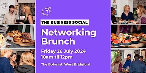 Primaire afbeelding van Networking Brunch - The Business Social