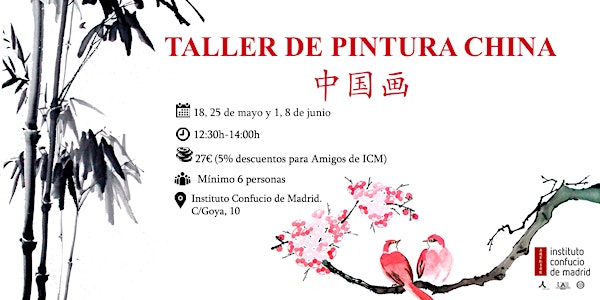 Taller de pintura china - Instituto Confucio de Madrid