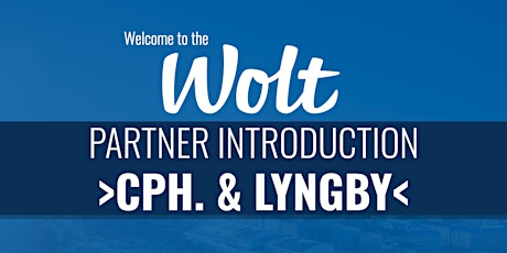 Wolt Partner Intro - >Copenhagen< primary image