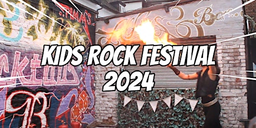 Imagem principal do evento Kids Rock Festival Mote Park 29th June 2024