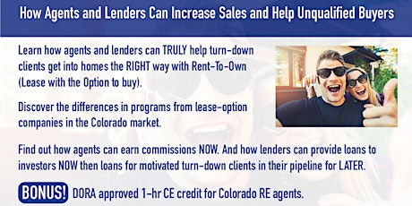 How Agents and Lenders Can Increase Sales and Help Unqualified Buyers