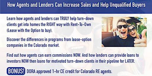 Hauptbild für How Agents and Lenders Can Increase Sales and Help Unqualified Buyers