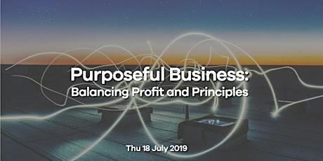 Purposeful Business: Balancing Profit and Principles primary image