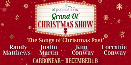 NL Promotions’ Grand Ol’ Christmas Show primary image