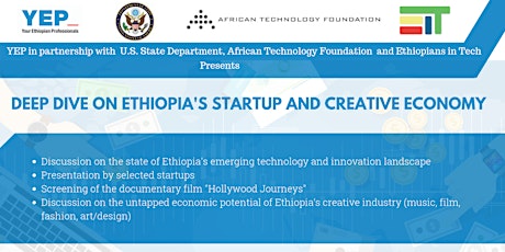 Deep Dive on Ethiopia’s Startup and Creative Economy primary image