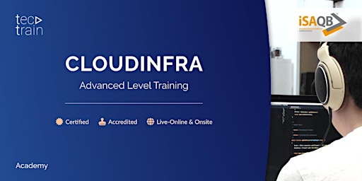 iSAQB CLOUDINFRA - Advanced Level Training 30 Okt-01 Nov 2024 Live-Online primary image