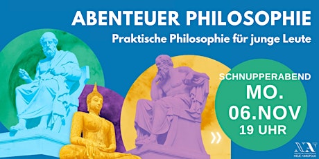 Image principale de Schnupperabend Kurs "Abenteuer Philosophie"