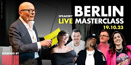 Hauptbild für Speakery Live Masterclass