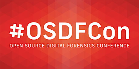 2019 Open Source Digital Forensics Conference (#OSDFCon) primary image