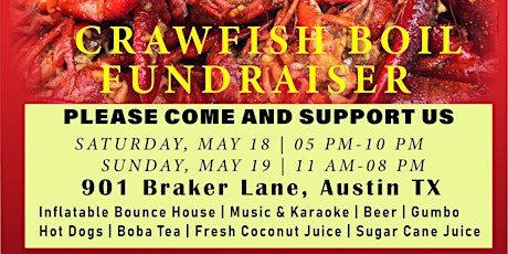 VACAT Annual Crawfish Boil Fundraiser primary image