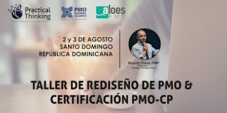 Taller Diseño y Rediseño PMO (PMO Value Ring) & Certificación PMO-CP Rep. Dominicana 2019 primary image