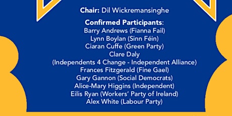 Educate Together & Children's Rights Alliance Meet Your EU Dublin Constituency Candidates primary image
